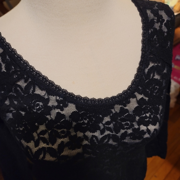 Abercrombie & Fitch Complete Lace Long Sleeve Top - Picture 6 of 8